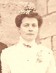 Date 1909 : Eugnie Franoise Bouguet pouse de Louis Alfred Aubry